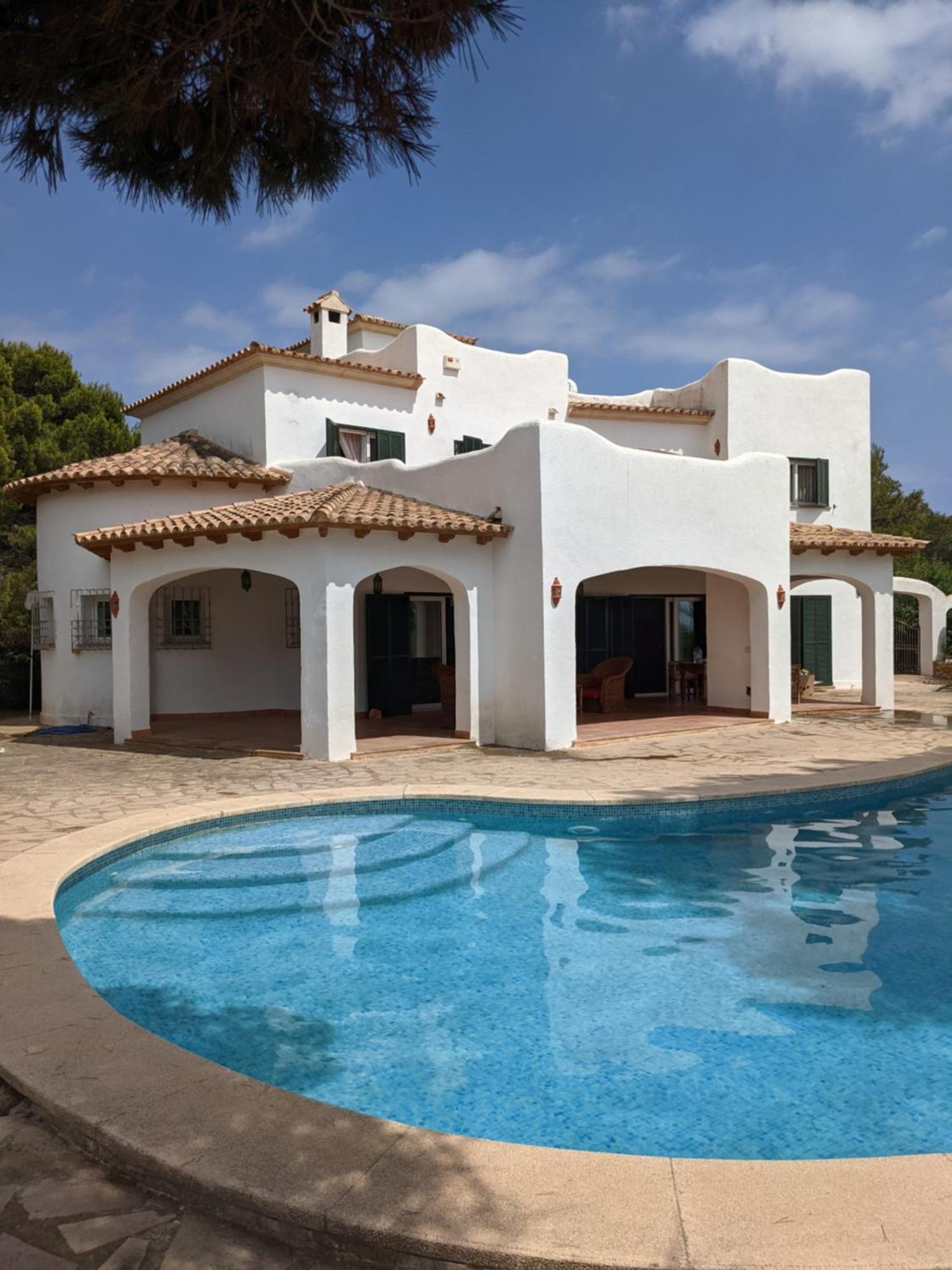 Gigantische Villa Mit Meerblick, Panoramablick & Pool-Oase 칼라 피 외부 사진
